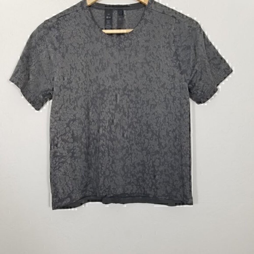 Lululemon Relaxed Fit Print Crop Top Size S